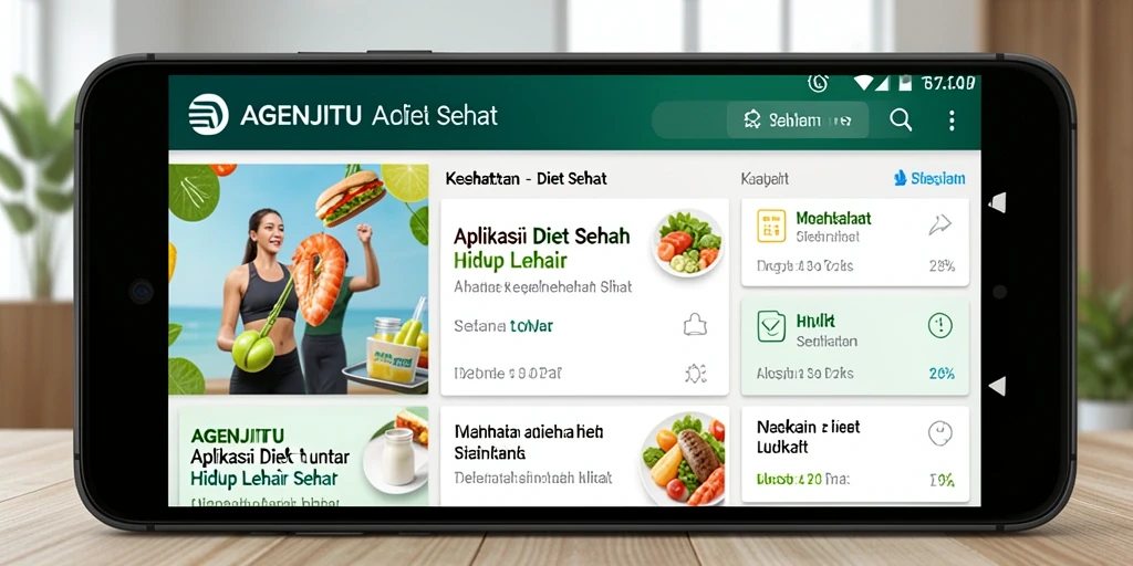 Antarmuka AGENJITU yang menarik dan mudah digunakan.