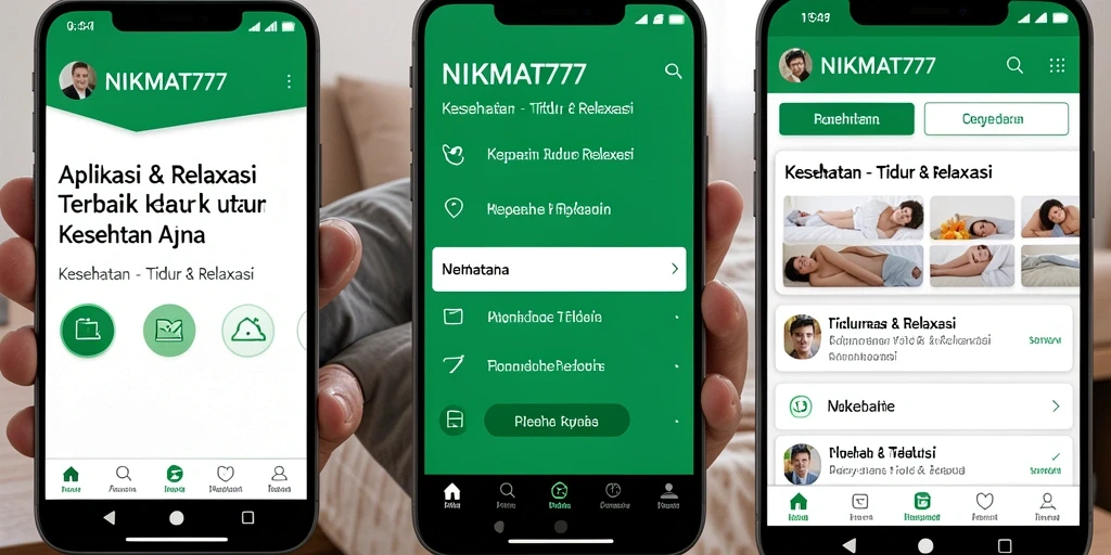Antarmuka pengguna NIKMAT777 yang sederhana dan menenangkan.