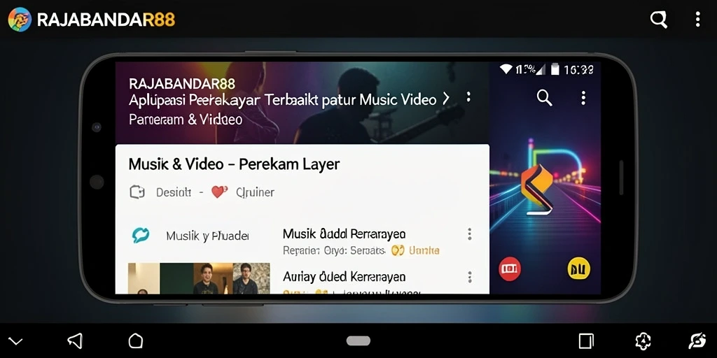 Tampilan antarmuka pengguna RAJABANDAR88 yang intuitif dan mudah digunakan.